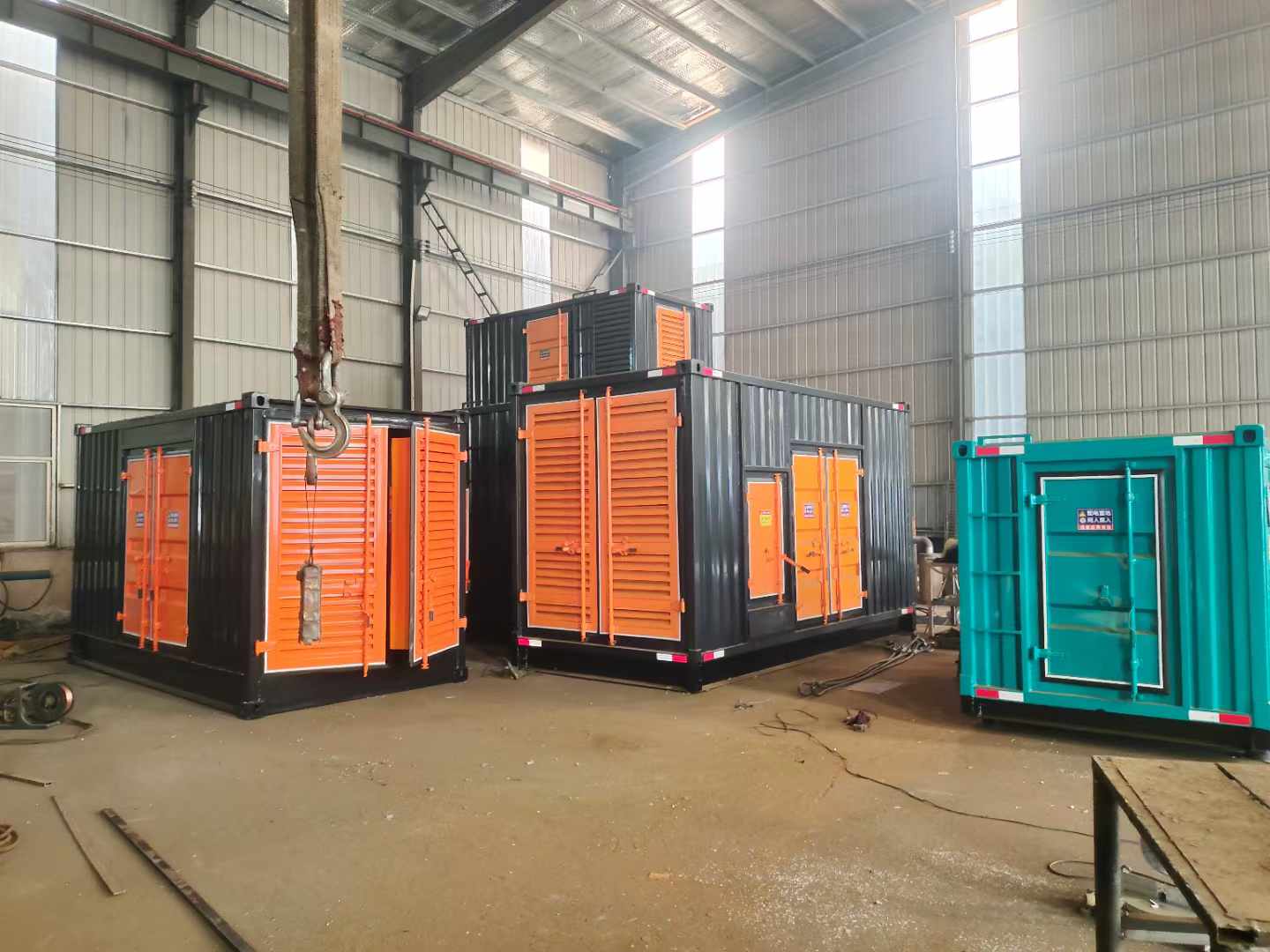 阳高500kw柴油发电机组可以带动多少功率设备？